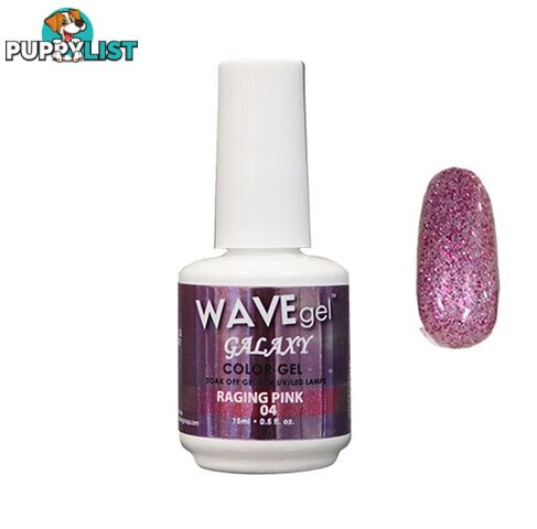 Galaxy Gel Polish - 04 Raging Pink - WGGG04