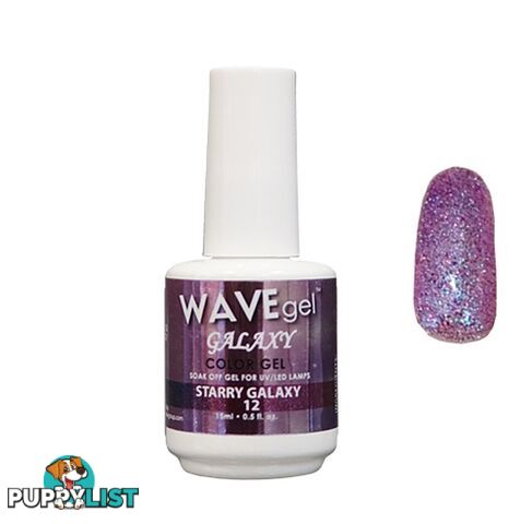 Galaxy Gel Polish - 12 Starry Galaxy - WGGG12