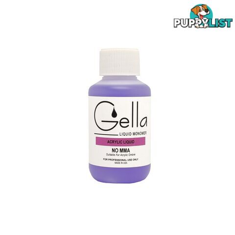 Gella Acrylic Liquid Monomer MMA FREE 125ml - GELMEMA125