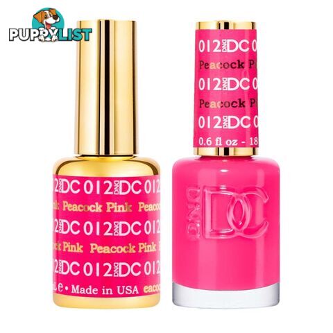 Duo Gel - DC012 Peacock Pink - DC012