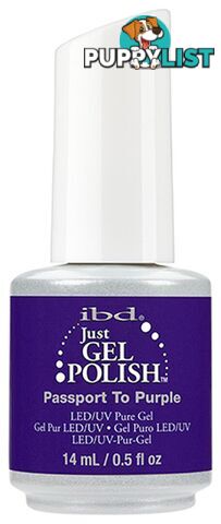 Just Gel Polish - Passport To Purple 65416 - IBD65416