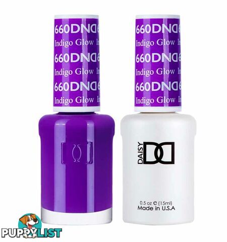 Duo Gel- 660 Indigo Glow - DND660