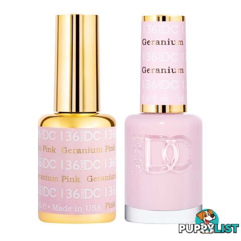 Duo Gel - DC136 Geranium Pink - DC136