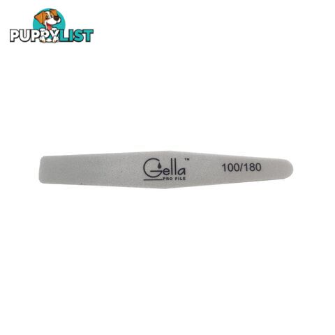 Gella Rhombus Sponge Grey Buffer Pro File 100/180 - FILEGERHOMZE-100180