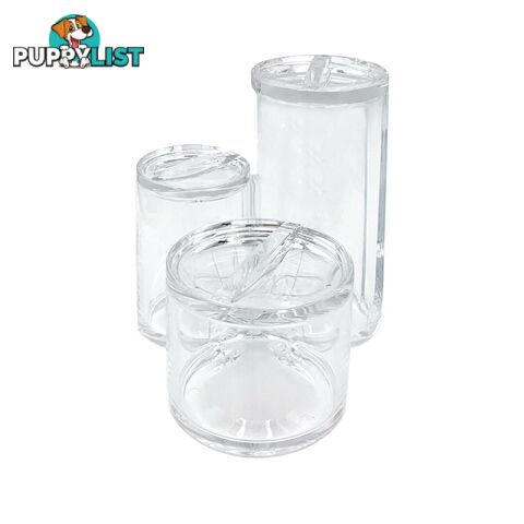 Clear Acrylic Cotton Organizer - ACRCO