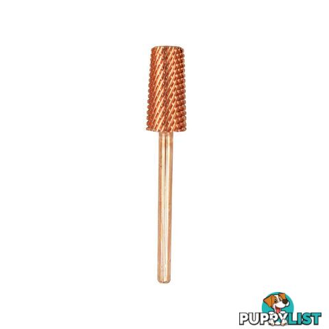 Drill Bit Large Tapered Barrel Medium Rose Gold 3/32" - CARLTAPMRG