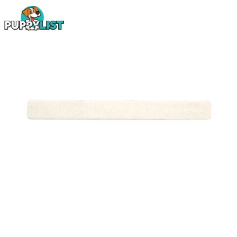 SP Rectangle Nail File White 80/80 50pc - FILESPBLK8050