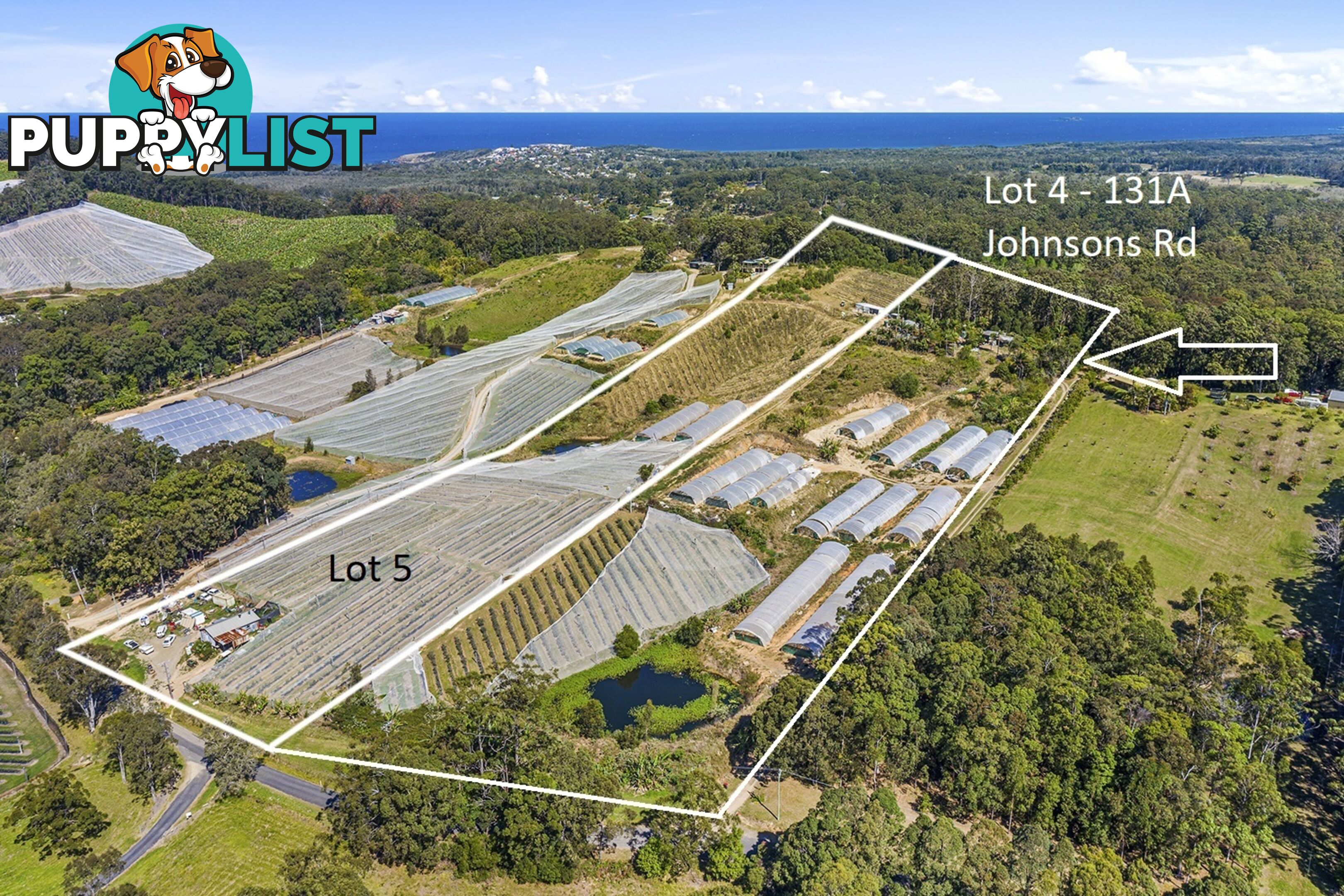 Lot 4 & 5/131A Johnsons Road SANDY BEACH NSW 2456