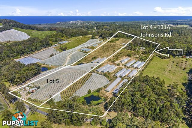 Lot 4 & 5/131A Johnsons Road SANDY BEACH NSW 2456