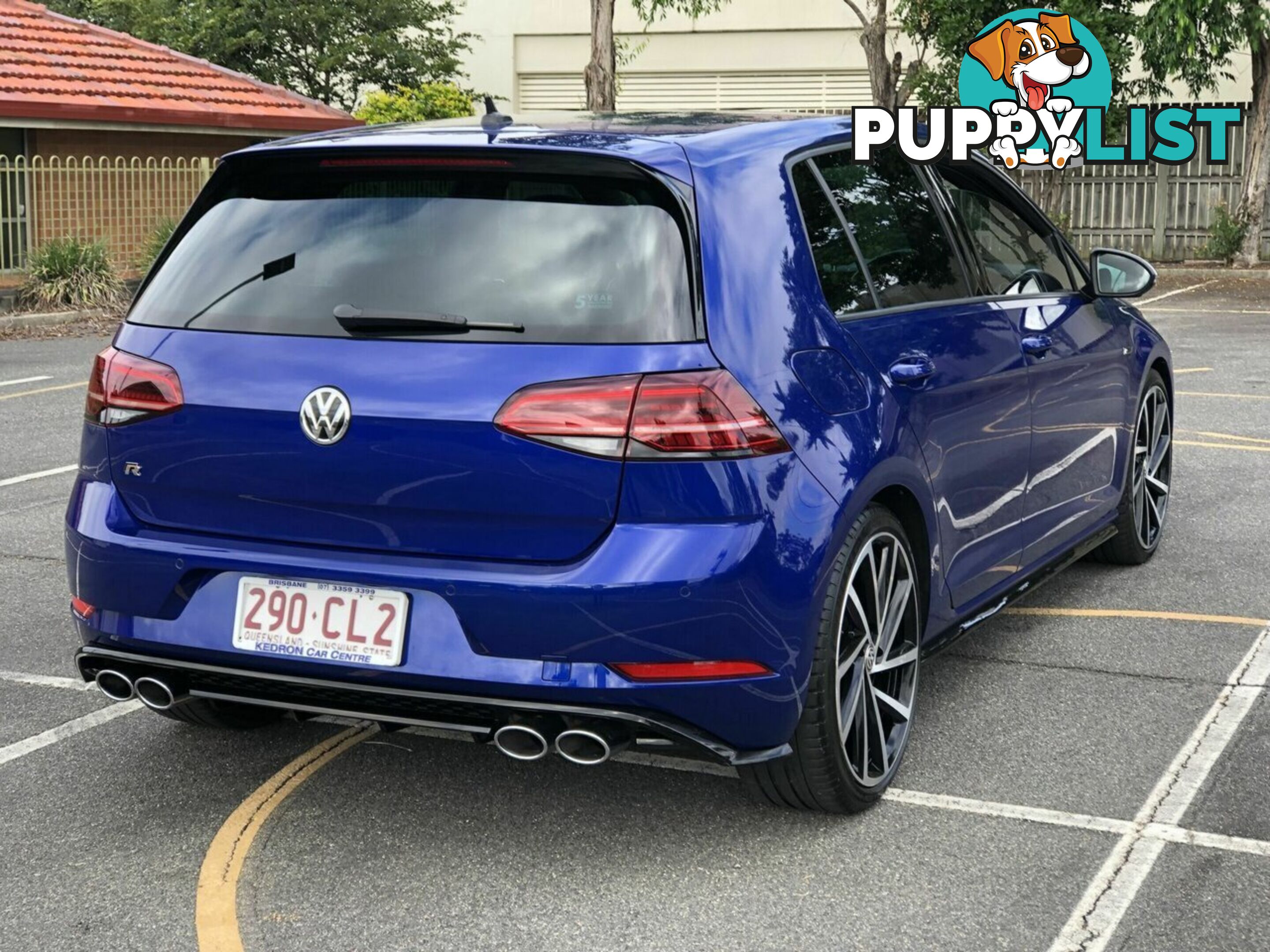 2019 VOLKSWAGEN GOLF R DSG 4MOTION 7.5 MY20 HATCHBACK