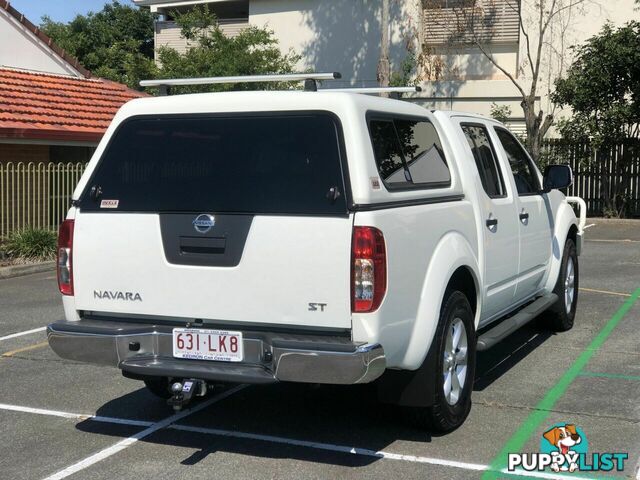 2013 NISSAN NAVARA ST D40 S6 MY12 UTILITY