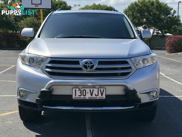 2012 TOYOTA KLUGER GRANDE 2WD GSU40R MY12 WAGON