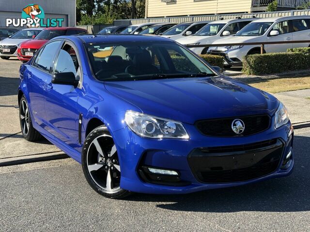 2016 HOLDEN COMMODORE SV6 BLACK VF II MY16 SEDAN