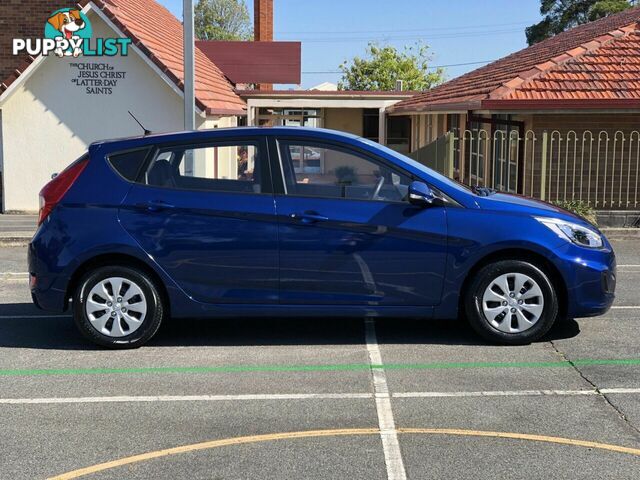 2016 HYUNDAI ACCENT ACTIVE RB4 MY16 HATCHBACK