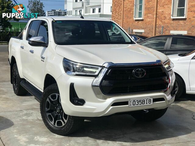 2021 TOYOTA HILUX SR5 DOUBLE CAB GUN126R UTILITY