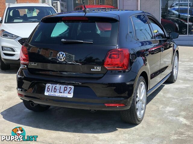 2015 VOLKSWAGEN POLO 81TSI COMFORTLINE 6R MY16 HATCHBACK