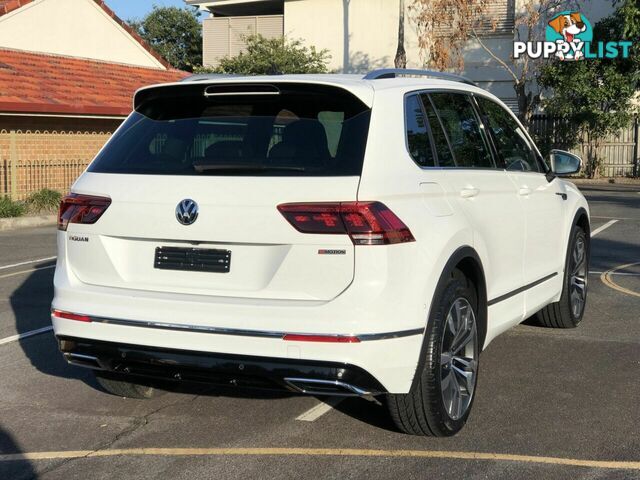 2019 VOLKSWAGEN TIGUAN 132TSI DSG 4MOTION R-LINE EDITION 5N MY19.5 WAGON