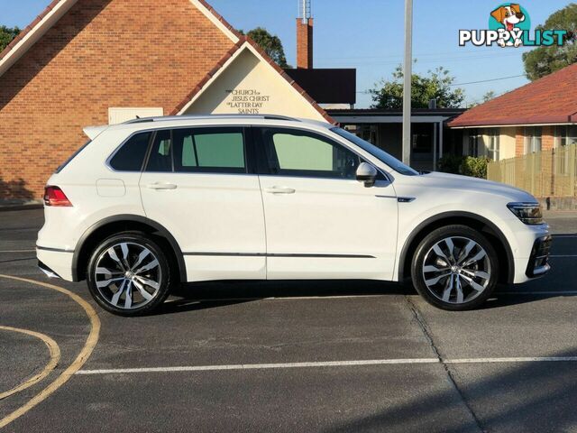 2019 VOLKSWAGEN TIGUAN 132TSI DSG 4MOTION R-LINE EDITION 5N MY19.5 WAGON