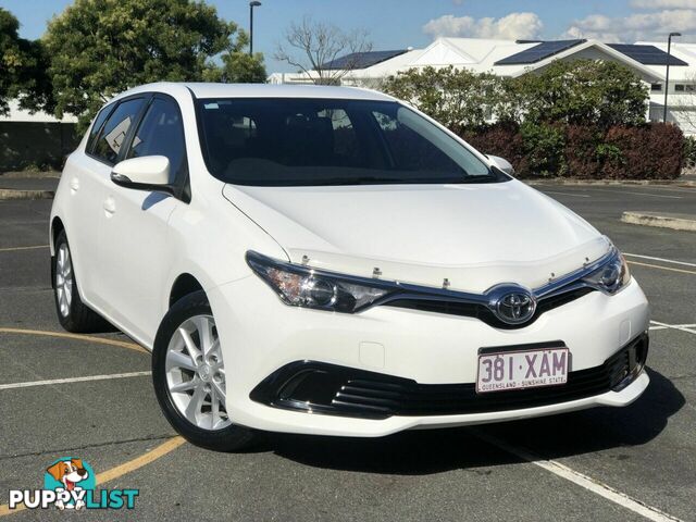 2017 TOYOTA COROLLA ASCENT ZRE182R HATCHBACK