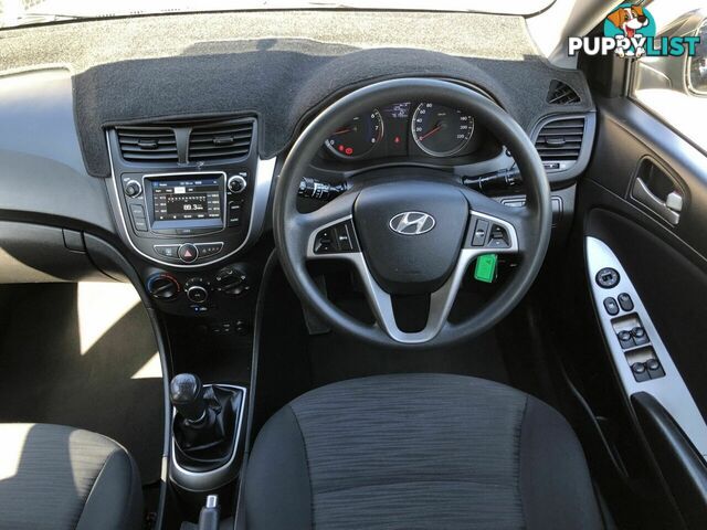 2016 HYUNDAI ACCENT ACTIVE RB3 MY16 HATCHBACK