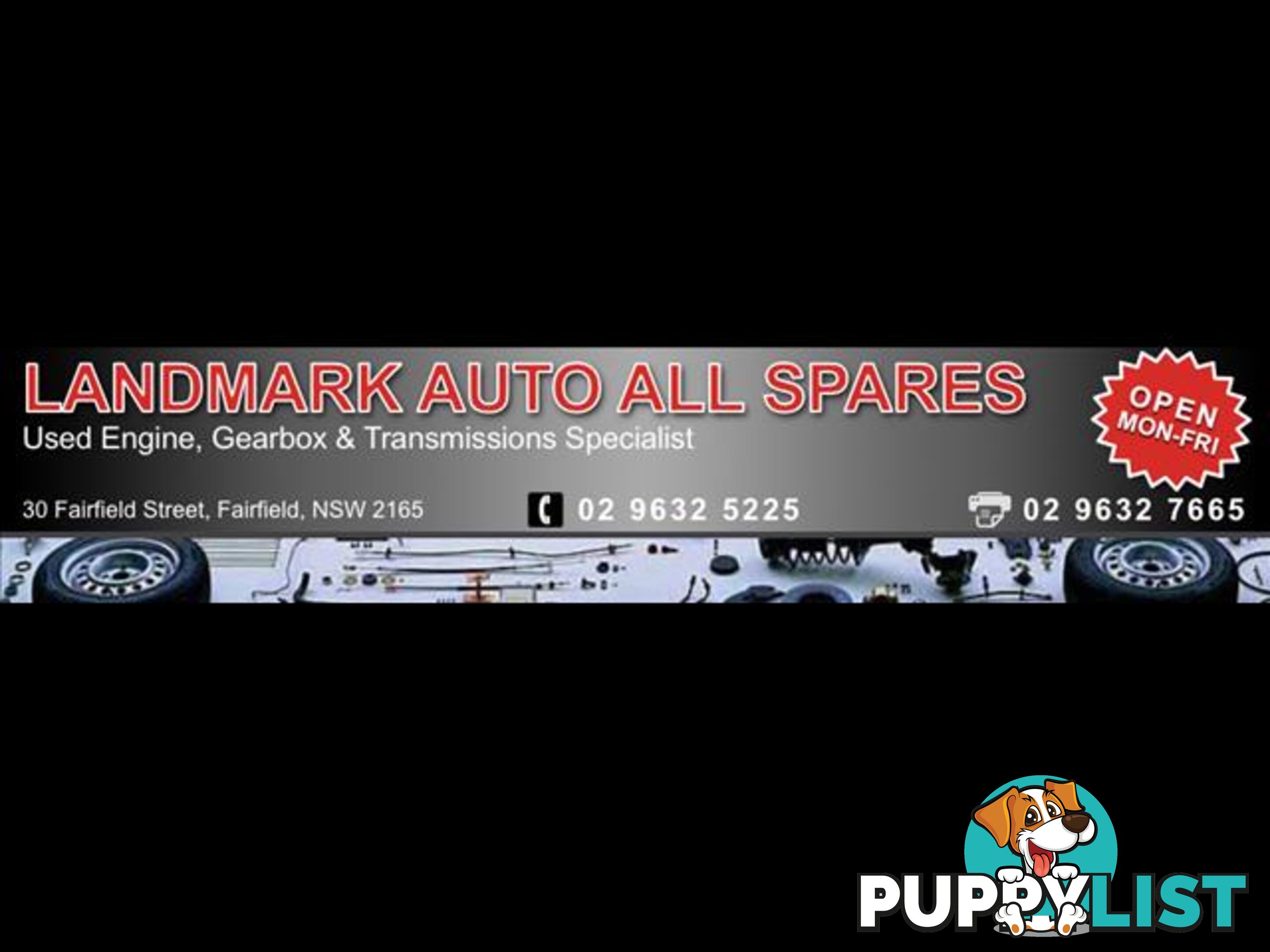 2003 HOLDEN ASTRA LEFT GUARD GUARD L/H/F 5DR 125.00