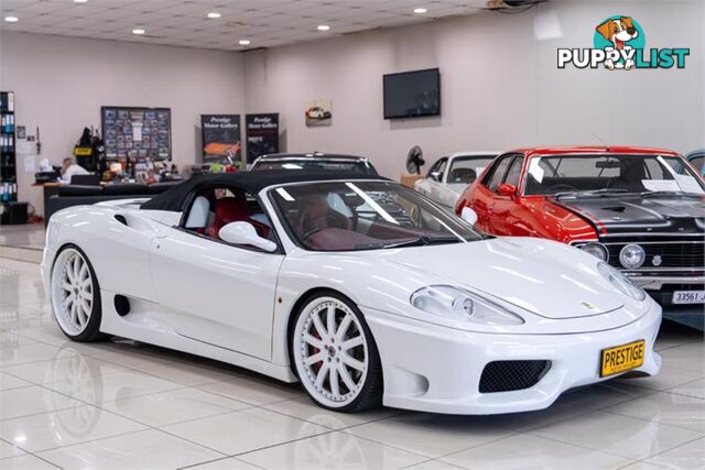 2001 FERRARI 360 SPIDER  2D CONVERTIBLE