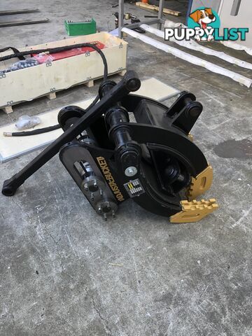 Excavator grab’s grapples hydraulic and manual