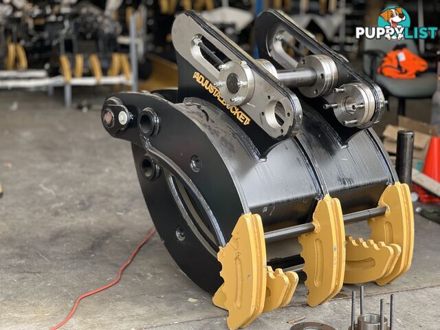 Excavator grab’s grapples hydraulic and manual