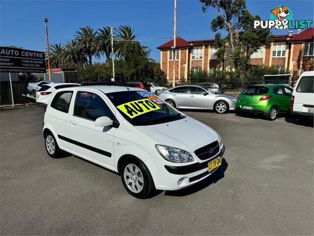 2009 HYUNDAI GETZ SX TBMY09 3D HATCHBACK