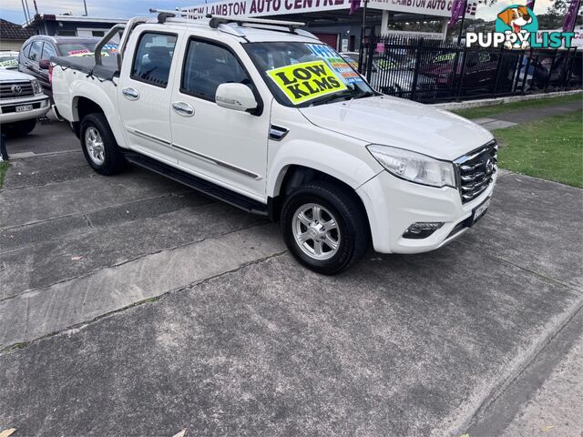 2018 GREATWALL STEED (4X4) NBP DUAL CAB UTILITY