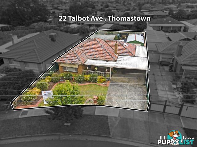 22 Talbot Avenue THOMASTOWN VIC 3074