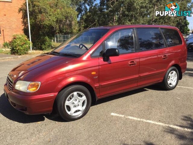 2001  HYUNDAI TRAJET GL  4D WAGON