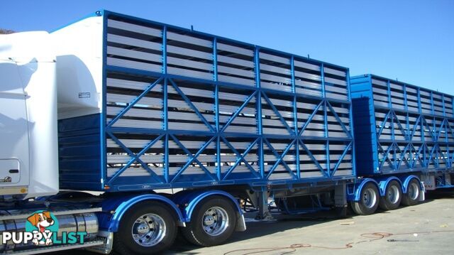 3 Deck Pig Trailer Single