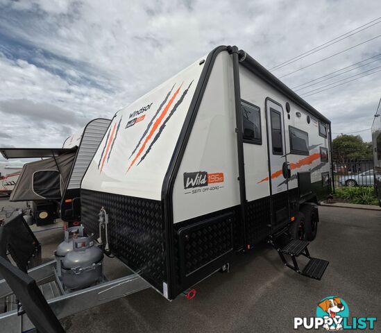 2024 WINDSOR WILD SEMI OFF-ROAD CARAVAN 196 MD 3 BUNK