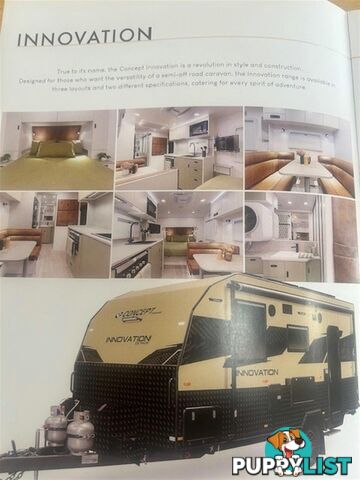2025 CONCEPT INNOVATION 600 CAFE LOUNGE CARAVAN