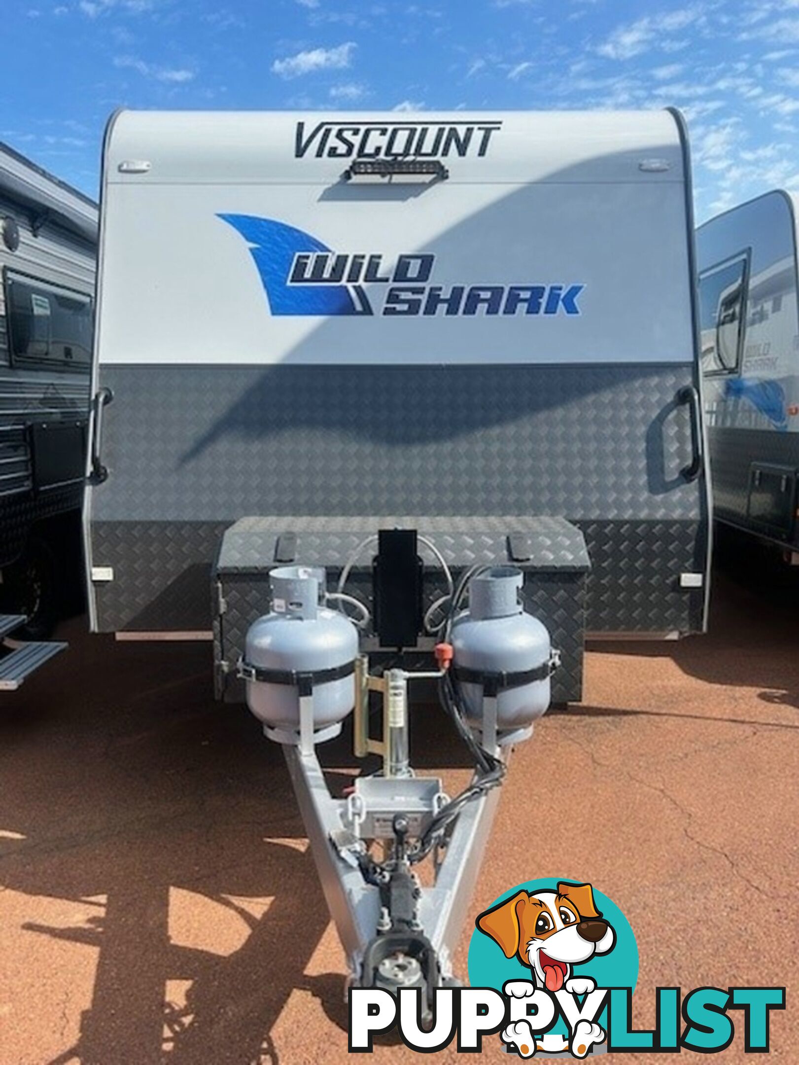 2024 VISCOUNT WILD SHARK SEMI OFF ROAD FAMILY 3B CARAVAN