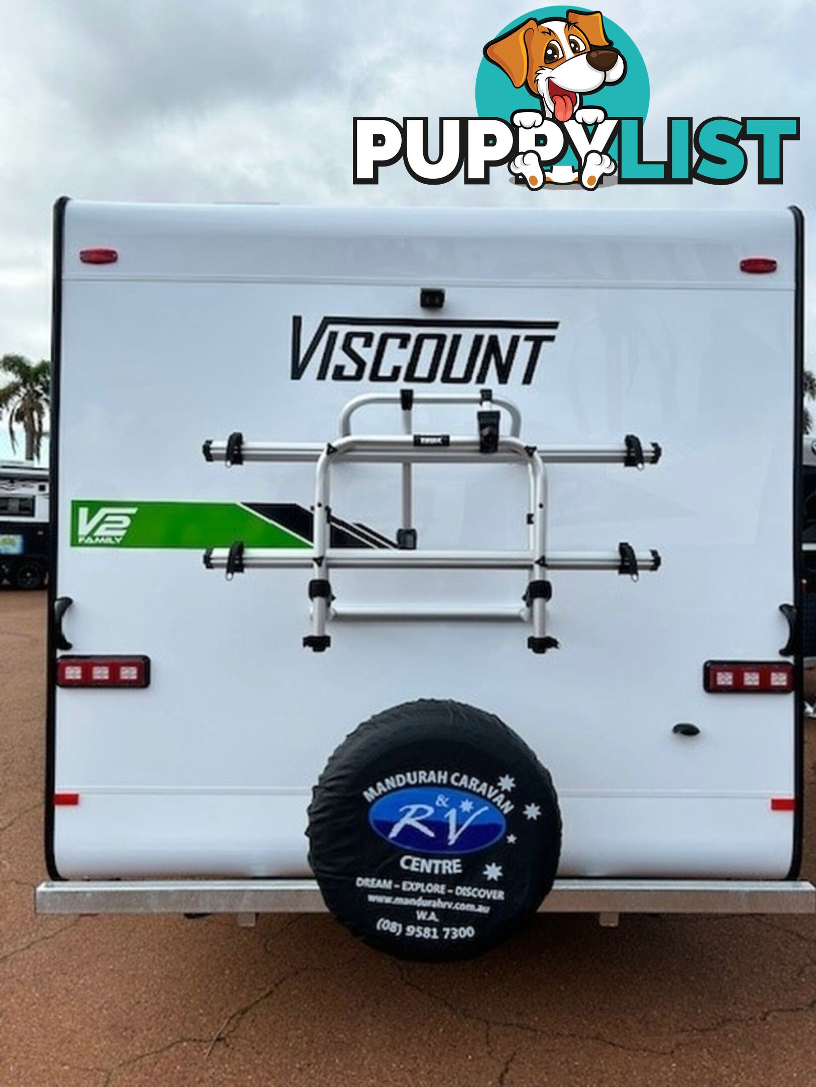 2024 VISCOUNT V2 E/W 2 BUNK FAMILY CARAVAN