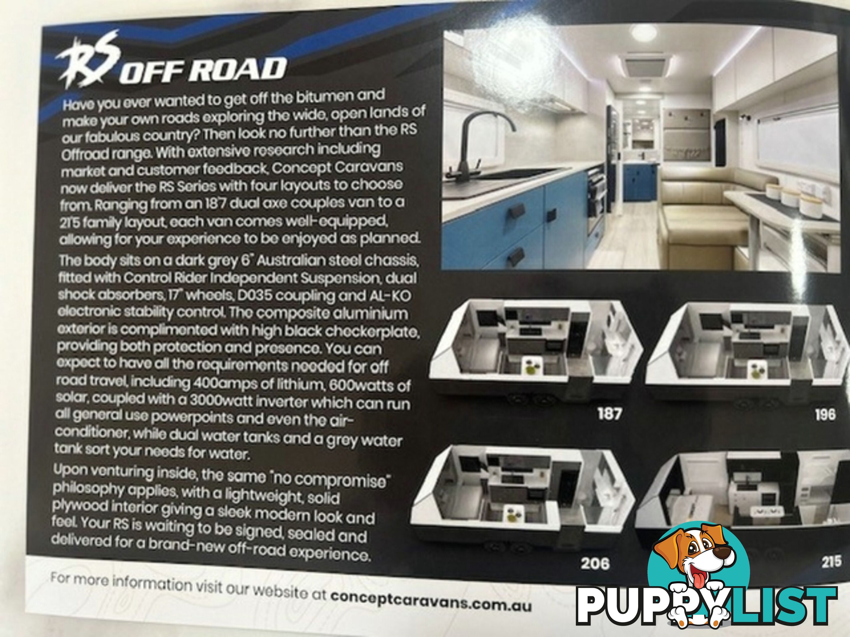 2025 CONCEPT RS206 OFFROAD CARAVAN