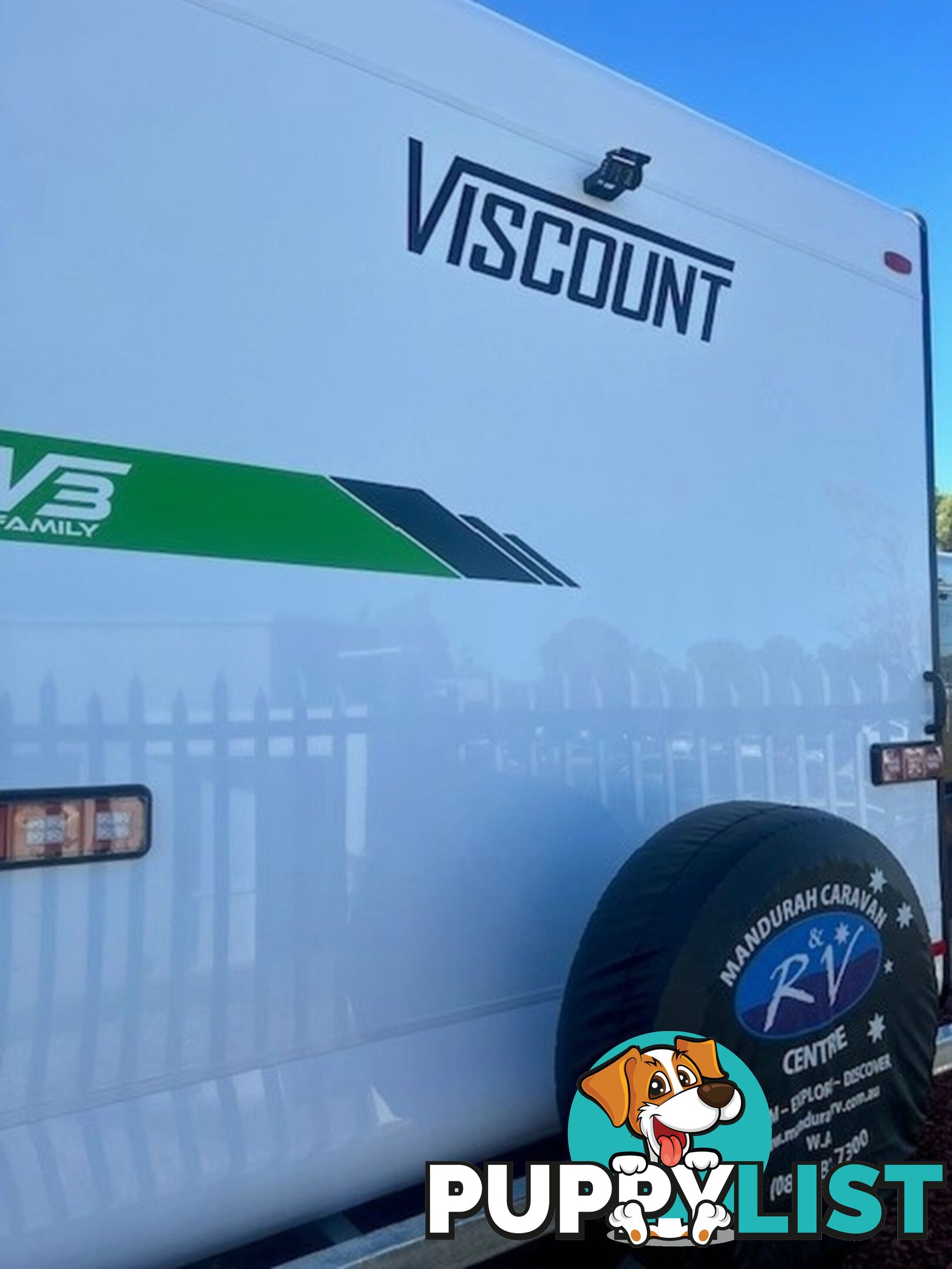 2025 VISCOUNT V3 FAMILY 2 BUNKS CARAVAN