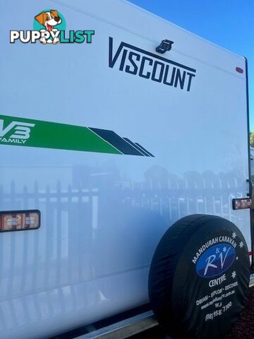 2025 VISCOUNT V3 FAMILY 2 BUNKS CARAVAN