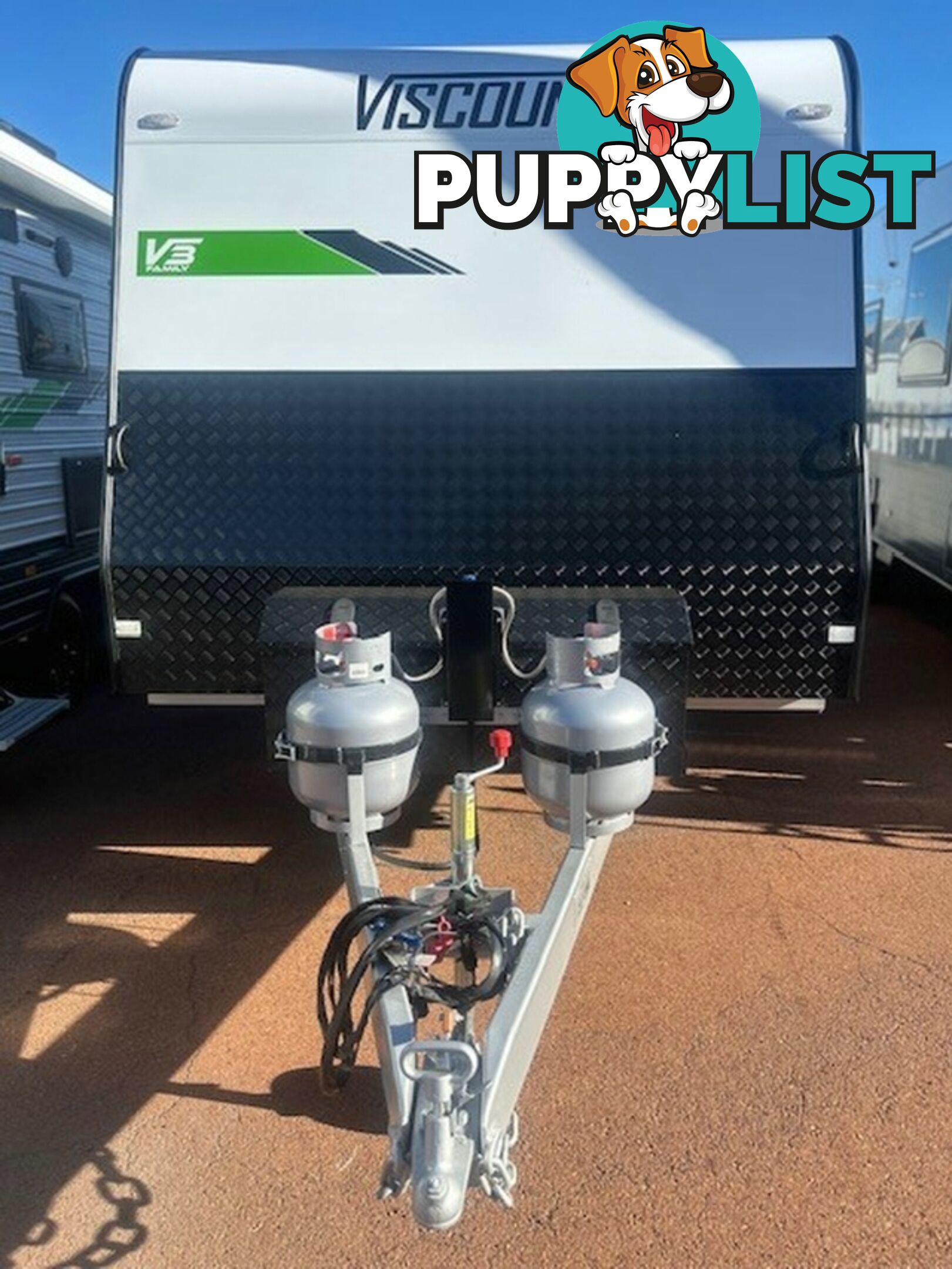 2025 VISCOUNT V3 FAMILY 2 BUNKS CARAVAN