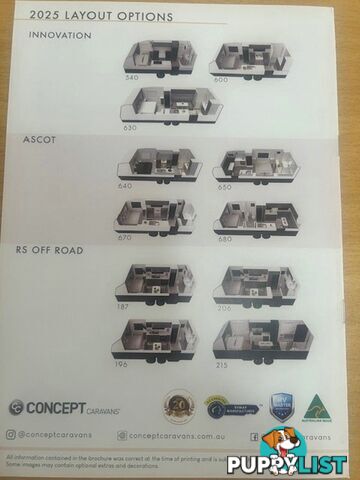 2025 CONCEPT INNOVATION 600 CAFE LOUNGE CARAVAN
