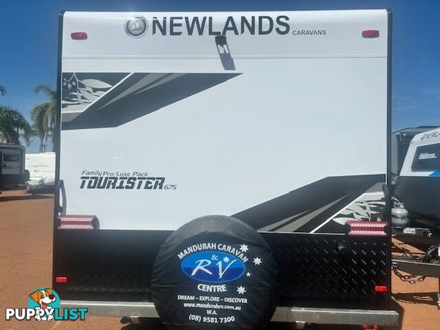 2025 NEWLANDS TOURISTER LUXE & PRO PACK 675 CARAVAN