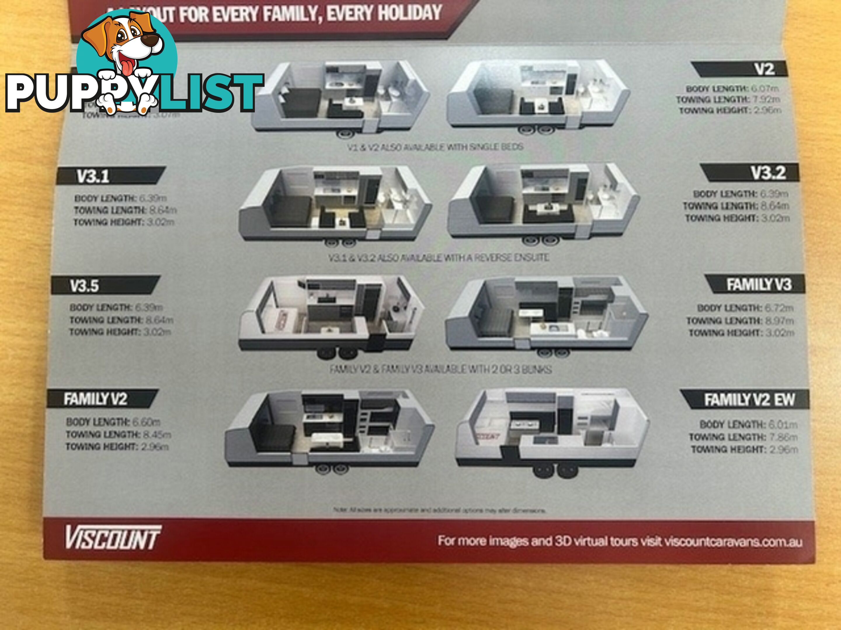 2025 VISCOUNT V3.2 CLUB LOUNGE CARAVAN