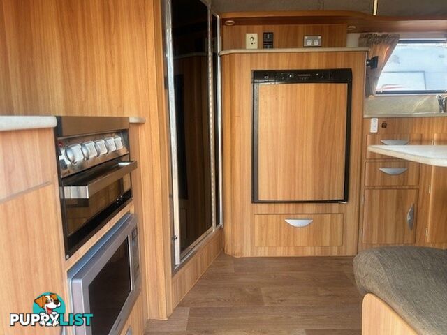 2011 COROMAL MAGNUM 548S XC SINGLE BEDS SEMI OFF CARAVAN