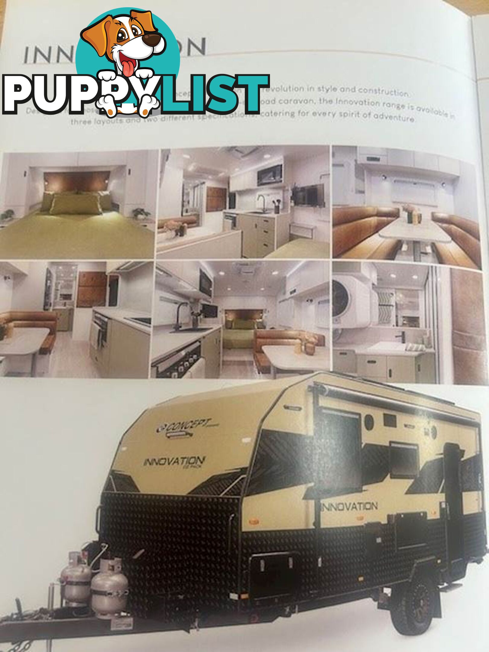2025 CONCEPT INNOVATION OZ PACK 540S SEMI OFF ROAD CARAVAN