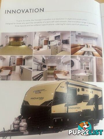 2025 CONCEPT INNOVATION OZ PACK 540S SEMI OFF ROAD CARAVAN