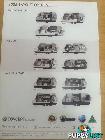 2025 CONCEPT ASCOT 680 SEMI OFF ROAD CLUB L CARAVAN
