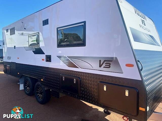 2025 VISCOUNT V3 SINGLE BEDS PREMIUM PLUS PACK CARAVAN