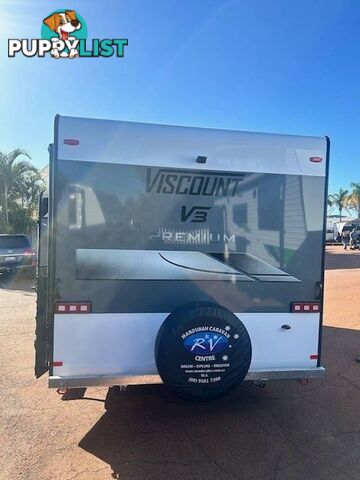 2025 VISCOUNT V3 SINGLE BEDS PREMIUM PLUS PACK CARAVAN